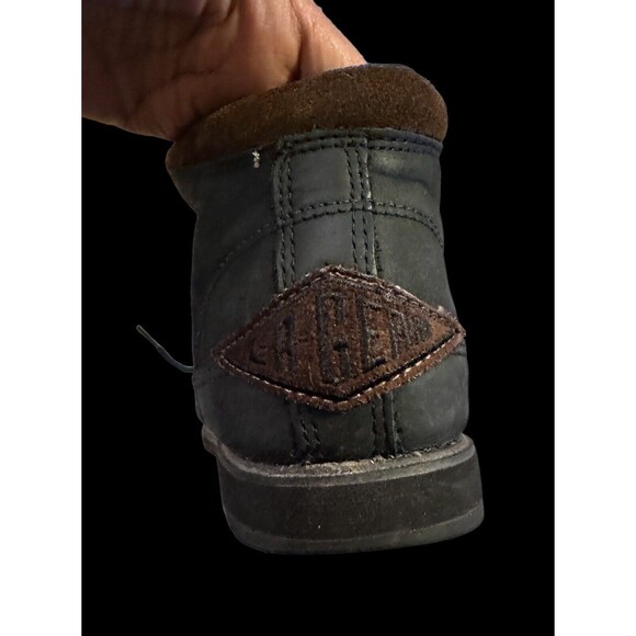 Vintage L.A. GEAR 1992 Unisex Leather Ankle Boot size 8 90’s High Top Korea - Picture 3 of 14